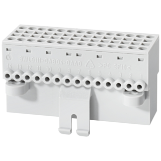 accessories circuit breaker 3WL manual plug cage spring conn.
