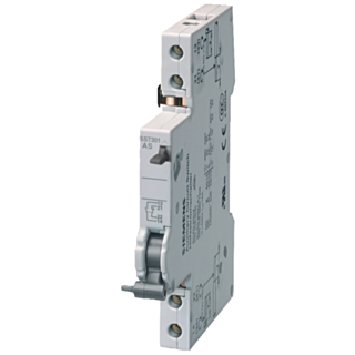 Auxiliary switch, with test button, 2NO for 5SL, 5SY, 5SP, 5TL1, 5SU1, 5SV
