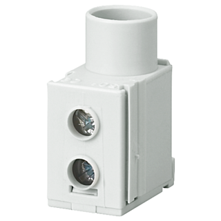 Center infeed terminal 50 mm2 for pin busbars according to UL 508