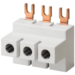 Terminal, 3-pole, MW 15 mm 25 mm² fork-type
