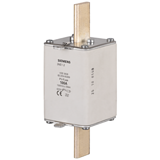 PV fuse link, with blade contacts