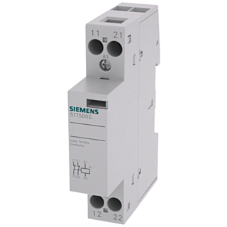 Insta contactor with 2 NC contacts, contact for 230 V AC, 400 V 20 A control 230 V AC DC