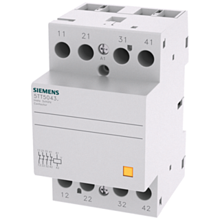 INSTA contactor with 4 NC contacts, contact for 230 V, 400 V AC 40 A activation 230 V AC