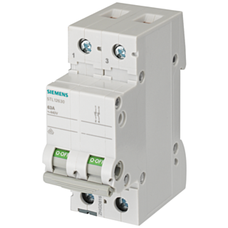 OFF switch 40 A 2-pole