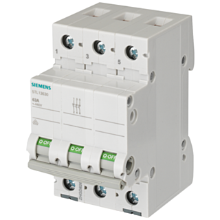 OFF switch 63 A 3-pole