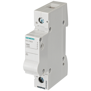 N conductor connector blue 1-pole