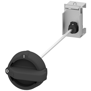 Rotary operating mechanism compl. black for 5SY (without 5SY compact 1 MW) 5SP4, 5SL, 5TL1, 5TE2, 5TE8 5SU1