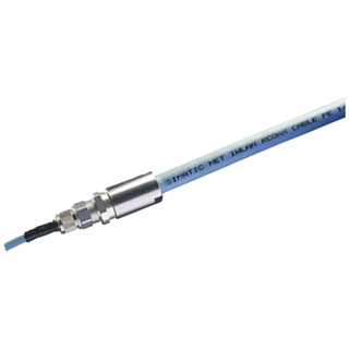 IWLAN RCoax Cable PE 1/2 inch, 2.4 GHz, long distance, -40 °C/+85 °C, sold by the meter