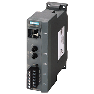 SCALANCE X101-1LD, IE media converter, 10/100 Mbps RJ45, 100 Mbps SM BFOC