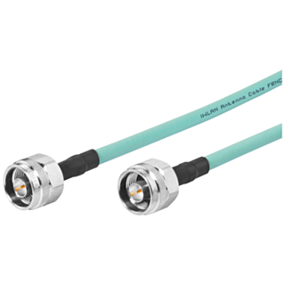 IWLAN 2x N-Connect Male/Male flexible connection cable, 1 m
