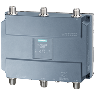 IWLAN AP, 450 Mbps, M12, 2x wireless, 6x N-Connect, PLUG slot