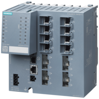 SCALANCE XM408-4C man., Layer2 switch,8xRJ45, 4xST-/SC- pluggable as combo ports