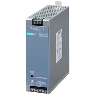 Power supply SCALANCE PS924 PoE, 24 V DC -> 54 V DC/1.6 A NEC Class 2