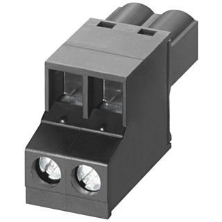 Screw-type terminal block for SCALANCE X/W/S/M, 2-pin for signaling contact, 24 V DC