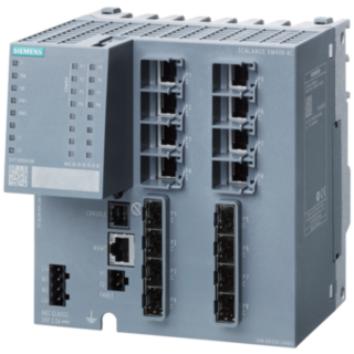 SCALANCE XM408-4C, managed Layer 3 switch, 8x RJ45, 8x SFP, with 8 combo ports