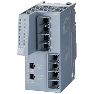 PE408PoE Port Extender, 8x RJ45 (up to 8x PoE) for extending XM-402