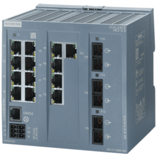SCALANCE XB213-3, managed Layer 2 switch, 13x RJ45, 3x multimode SC, DEF: PN IO