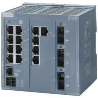 SCALANCE XB213-3LD, managed Layer 2 switch, 13xRJ45, 3xsingle-mode SC, DEF:PN IO