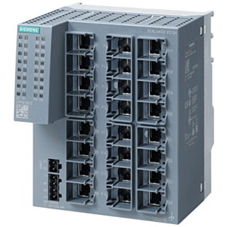 SCALANCE XC124, unmanaged switch, 24x RJ45