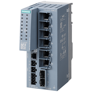 SCALANCE SC646-2C Industrial Security Appliance, firewall, VPN, 4x RJ45, 2x combo