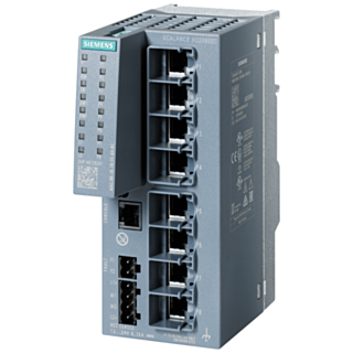 SCALANCE XC208EEC, managed Layer 2 switch, 8x RJ45