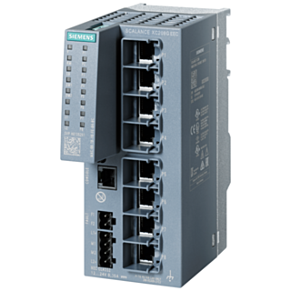 SCALANCE XC208G EEC, managed Layer 2 switch, 8x RJ45