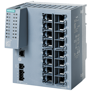 SCALANCE XC216EEC, managed Layer 2 switch, 16x RJ45