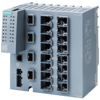 SCALANCE XC216-4C G EEC, managed L2 switch, 12x RJ45, 4x combo port (SFP/RJ45)
