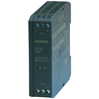 SITOP Switch on current limiter Ballast unit for SITOP Power supplies input: 100-480 V AC, 10 A max output: 100-480 V AC, 10 A max