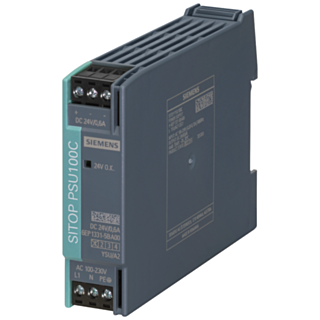 Power supply SITOP PSU100C, single-phase 24 V DC/0.6 A