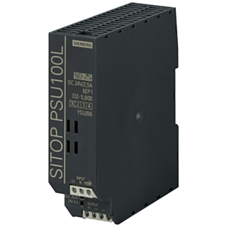 Power supply SITOP PSU100L, single-phase 24 V DC/2.5 A