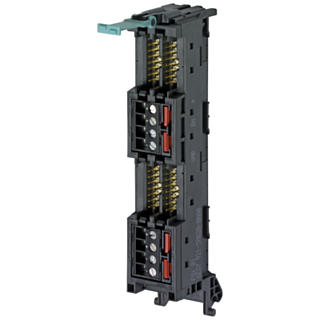 Front connector module f. SIMATIC S7-1500, dig. IOs, 16-p. cable connect., screw