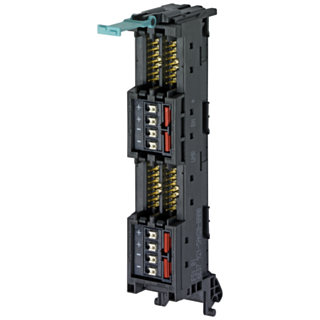 Front connector module SIMATIC S7-1500, dig. IOs, 16-p. cable connect, Push In