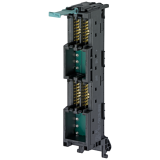 Front connector module for SIMATIC S7-1500, ana. IOs, 16-p. cable connect.