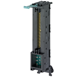 Front connector module for SIMATIC S7-1500, ana. IOs, 50-p. cable connect.