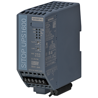 Uninterruptible power supply SITOP UPS1600, 24 V DC/10 A with IE/PN