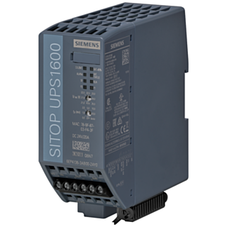 Uninterruptible power supply SITOP UPS1600, 24 V DC/20 A with IE/PN