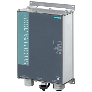 Power supply SITOP PSU100P, single-phase 24 V DC/5 A in IP67 for wall mounting