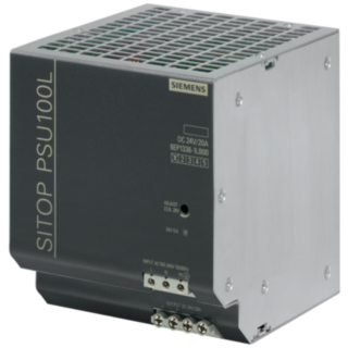 SITOP PSU100L 24 V/20 A Stabilized power supply input: 100-240 V AC output: 24 V DC/20 A