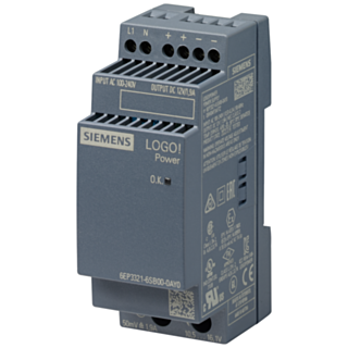 Power supply LOGO!Power, single-phase 12 V DC/1.9 A