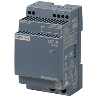 Power supply LOGO!Power, single-phase 12 V DC/4.5 A