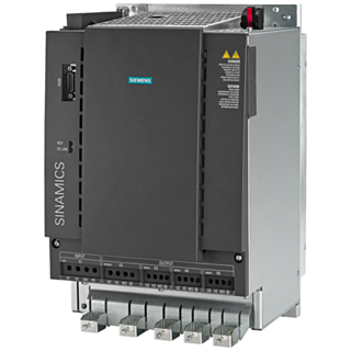 SINAMICS S120 Combi Power Module Input: 400 V 3AC, 16 kW Output: 400 V 3AC, 24 A, 9 A, 9 A, 9 A, Design: combi External air cooling Support of the ...