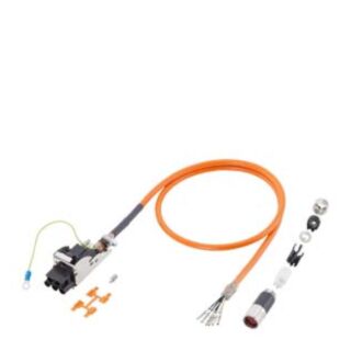 Power cable pre-assembled 4x 1.5+(2x1.5) C SPEED-CONNECT connector Sz.