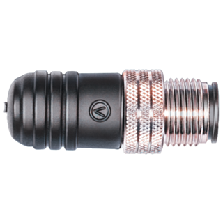 AS-i accessory Input jumper M12 for safe module version black