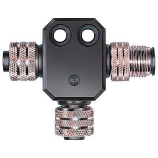 AS-i accessory IP68 T distributor AS-i+24 V DC for M12 round cable 1xM12 connector