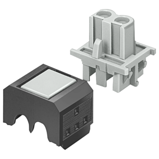 AS-i accessory Connection plugs for data and auxiliary power cable with 2 insulation displacement terminations