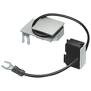 Surge suppressor, RC element with cable spacer