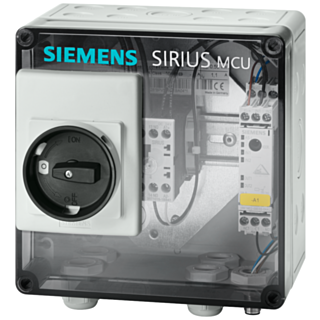 SIRIUS MCU motor starter Enclosure degree of protection IP55 plastic Communic...