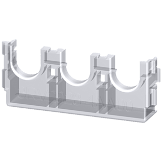Touch protection cover for main circuit with ring cable lug connection
