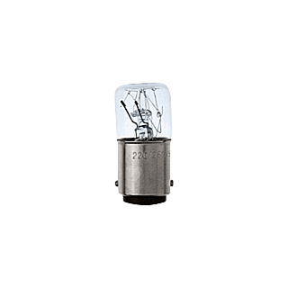 Incandescent lamp, 5 W, BA15d base, 24 V, accessory for 8WD4 signaling columns